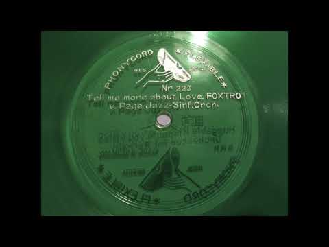 Orchester Billy Bartholomew  - Tell me more about Love