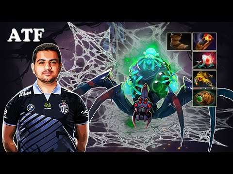 ATF - Broodmother Midlane | Dota 2 7.31d Gameplay