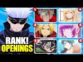 Rank The Anime Opening Without Knowing The Next One