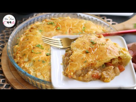 This is the Most Delicious I've ever eaten 😍 Creamy Chicken Pot Pie Perfect for Dinner