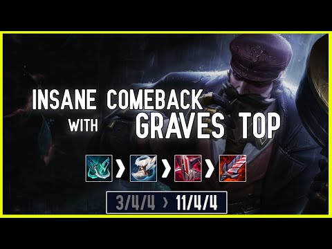 How to carry from being behind as Graves Top | High Diamond ELO EUW | NeroZYN