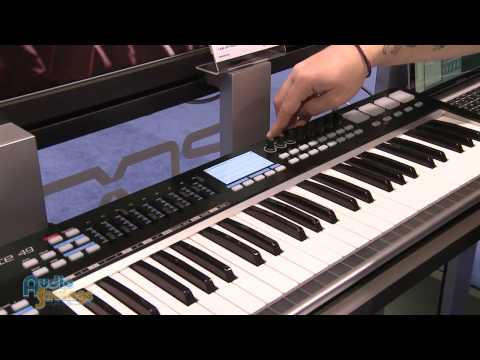 Samson Graphite 49 MIDI Controller, Carbon 49 - NAMM 2012 - AudioSavings