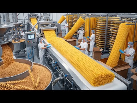 Inside a Barilla Pasta Factory: From Durum Wheat Fields to Blue-Box Spaghetti (Full Process)