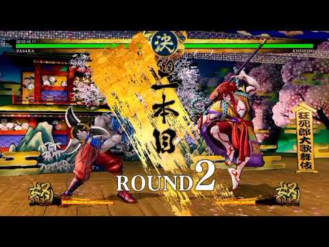 Basara Vs Kyoshiro - Samurai Shodown
