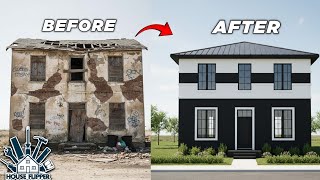 RENOVATING THE OLD HOUSE TO MORDEN HOUSE ✨ | HOUSE FLIPPER #1 1 