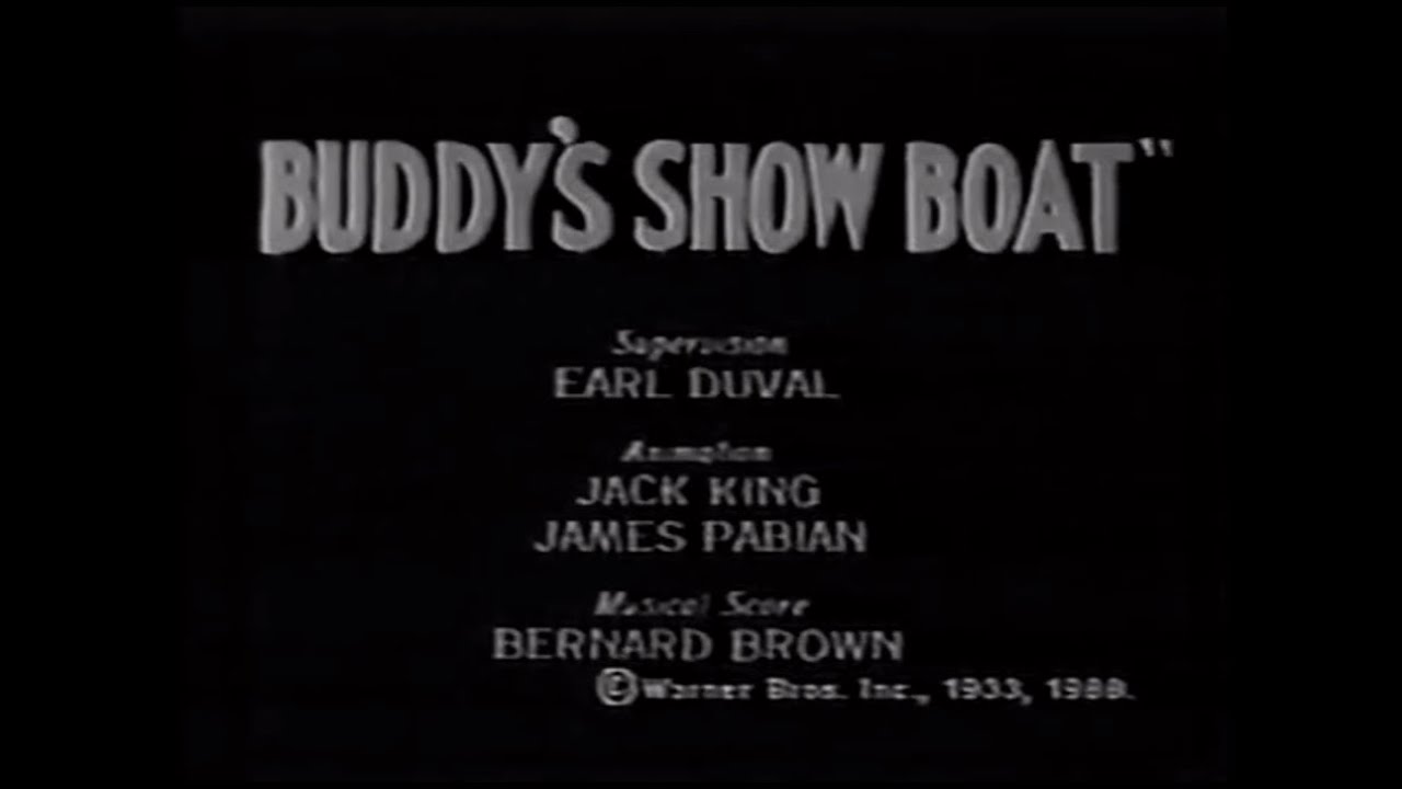 Looney Tunes (1933): Buddy’s Show Boat Intro And Outro
