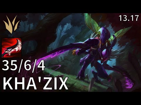 Kha'Zix Jungle vs Wukong - EUW Master | Patch 13.17