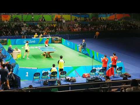 RIO2016 - China (Zhang Jike) x South Korea (Jeoung Youngsik) - Table Tennis Team Events