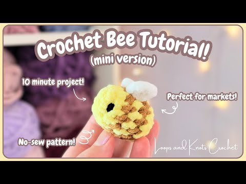 Mini Bee Tutorial & Color Change Tips - 10 Minute Project!