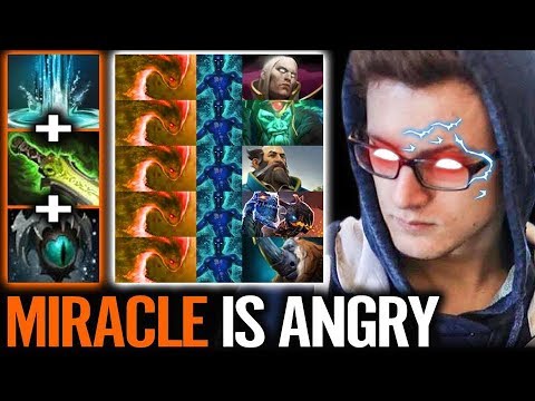 This is MIRACLE ANGRY MODE Epic IMBA Shot Gun Combo Most Fun Morphling Dota 2 Gameplay