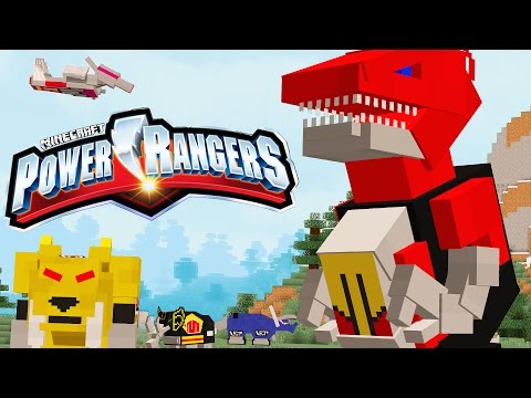 REAL MINECRAFT POWER RANGERS!!