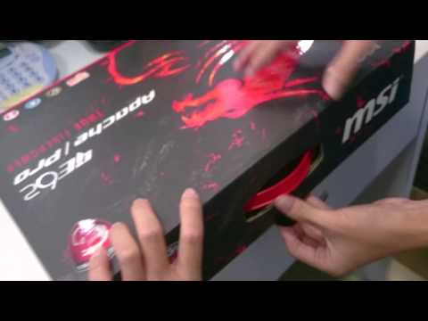 MSI GE62 6QC Apache 205MY - Unboxing