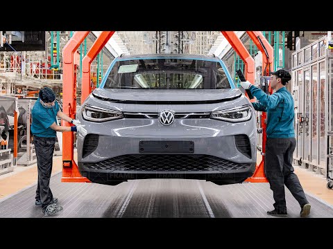 , title : 'Tour of Volkswagen Billion $ Factory Producing Brand New Electric Car - Production Line'