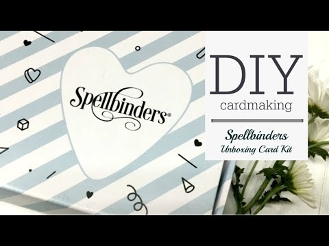 Unboxing | Spellbinders Card Kit of the Month | February 2020 | Unicorn Dreams