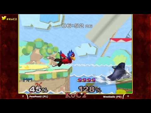 Kings of Cali 2 - PewPewU (Marth) Vs. Westballz (Falco) - Bracket