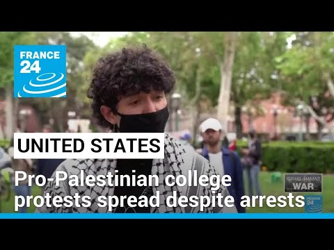 More than 100 arrested at US university pro-Palestinian protests