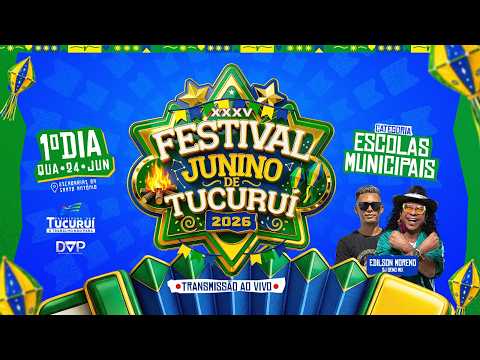 FESTIVAL JUNINO DE TUCURUÍ 2026 1° NOITE
