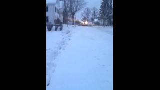 preview picture of video 'Town of Thomaston, ME plowing 1/20/12'