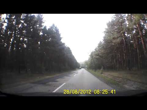 Trasa - Myszków-Olkusz (DW791) - ok. 45km - Timealapse (kamera samochodowa) - 29.08.2012