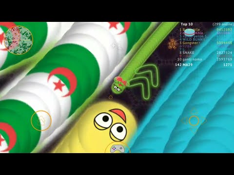 Wormate.io - new cosmetics - new update - wormateio best gameplay - 😱