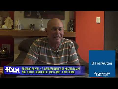 EDGARDO RUPPEL - EL REPRESENTANTE DE KOSSER PAMPA, NOS CUENTA COMO CRECCE MES A MES LA ACTIVIDAD 🦴