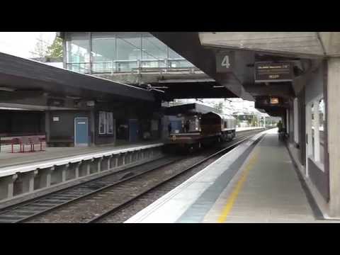 Stafford Station 05/05/2014 GBRf 66740