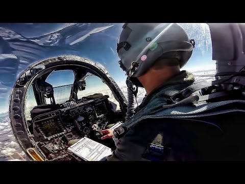 A-10 Thunderbolt II Warthog • Pilot Cockpit Video