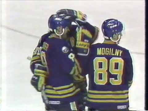 Doug Bodger Goal - Game 1, 1992 Adams Division Semi Finals Bruins vs. Sabres