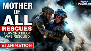 US Pilot Rescue Video | Inside US 'Daring' Rescue Deep In Iran - AI Animation Video