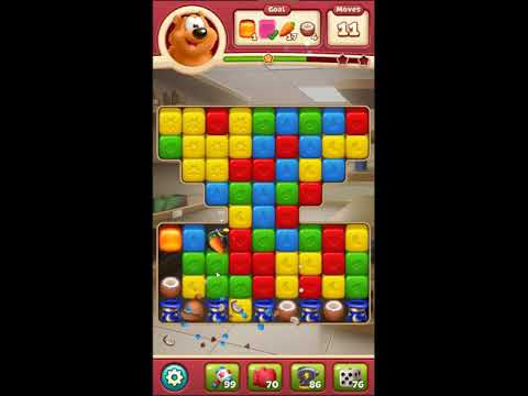 Toon Blast Level 3351 - NO BOOSTERS 🐻🐺🐱 | SKILLGAMING ✔️