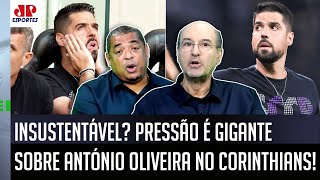 Vai ser demitido? ‘Cara, já tem uma fritura! E não é possível que o Corinthians…’; pressão enorme