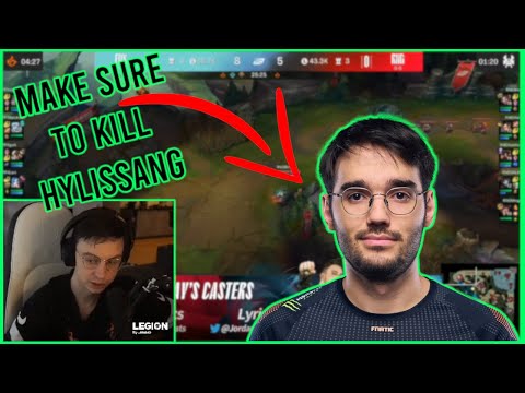 Caedrel Explains How XL Tried To Play VS FNC Hylissang