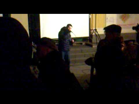 Реп-вечірка "Шевченко -- 200 років самотности", Майдан, 14.1.14