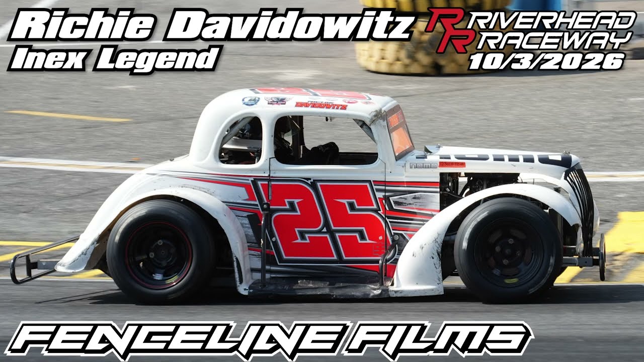 Richie Davidowitz Inex Legend Riverhead Raceway 10/3/2026