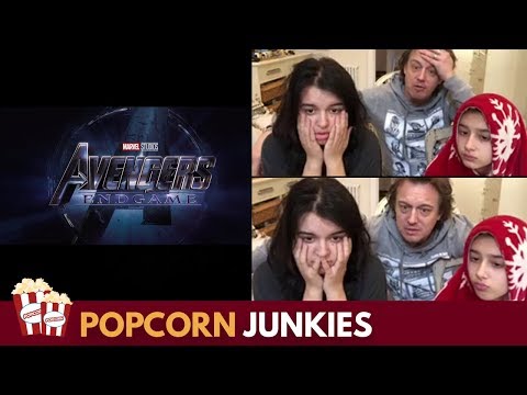 Marvel Studios' Avengers Endgame - Official Trailer - Nadia Sawalha & Family Reaction