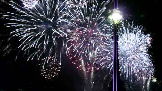 Fire works in London 2012