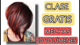 FREE CLASS INTENSE RED Highlights with 20 VOLUMES