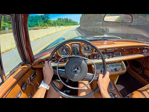 1971 Mercedes-Benz 280SE 3.5 Cabriolet - Why This Luxury V8 Worth $300,000 (POV Drive)