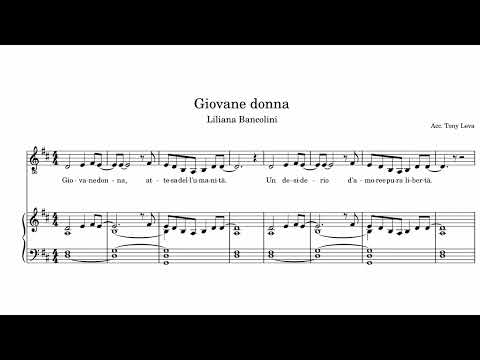 ACCOMPAGNAMENTI ORGANISTICI = 51) Giovane donna (L. Bancolini)