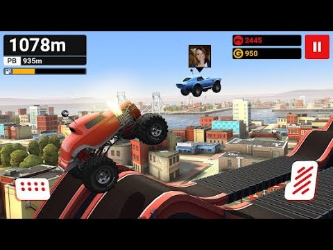 Hill Dash - проходим гонки на большой машинке