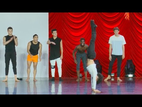 The Dance Awards Las Vegas 2018 - Senior Male Dance Off/Improv PART 2 - JAZZ UPBEAT SONG