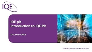 iqe-investor-presentation-mello-18th-january-2016-18-01-2016