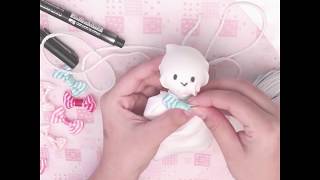 วิธีทำตุ๊กตาไล่ฝน น่ารักๆ