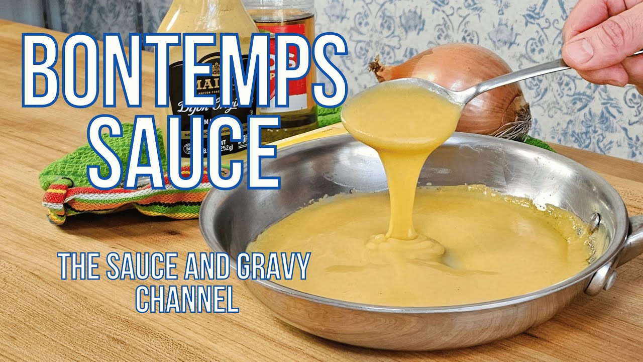 Bontemps Sauce | How to Make a Bontemps Sauce | Velouté Sauce Variation | Homemade Sauce Recipe
