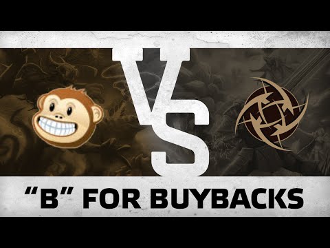 "B" for Buybacks - Monkey Business vs NiP  @ Frankfurt Major