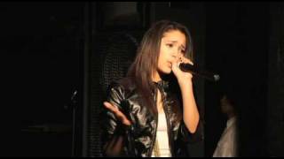 Jasmine V singing original song "Serious"