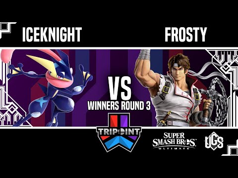 Tripoint Smash 173  -  Winners Round 3  -  IceKnight(Greninja) Vs. Frosty(Richter)