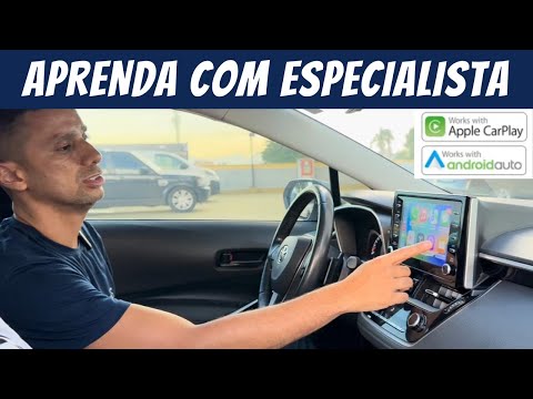 COMO CONECTAR APPLE CAR PLAY OU ANDROID AUTO NA MULTIMÍDIA DO TOYOTA COROLLA XEI 2020 (TUTORIAL)