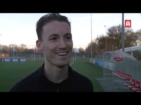 Mike Busse over Alphense Boys - Aarlanderveen