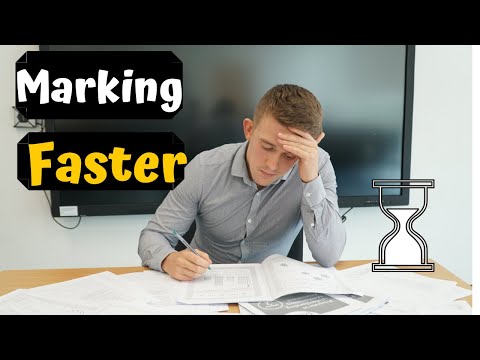 Part of a video titled How To Mark Test Papers Faster! - YouTube